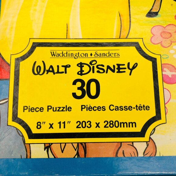 1986 SNOW WHITE Seven Dwarfs Jigsaw Puzzle 30 Chunky Pieces COMPLETE, Vintage - Picture 8 of 12